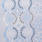 Prius Multi Blue Scallop Hakoba Fabric