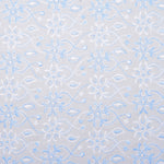 Prius Multi Blue Scallop Hakoba Fabric