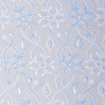 Prius Multi Blue Scallop Hakoba Fabric