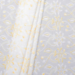 Prius Multi Yellow Scallop Hakoba Fabric