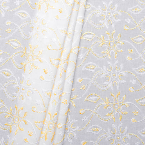 Prius Multi Yellow Scallop Hakoba Fabric