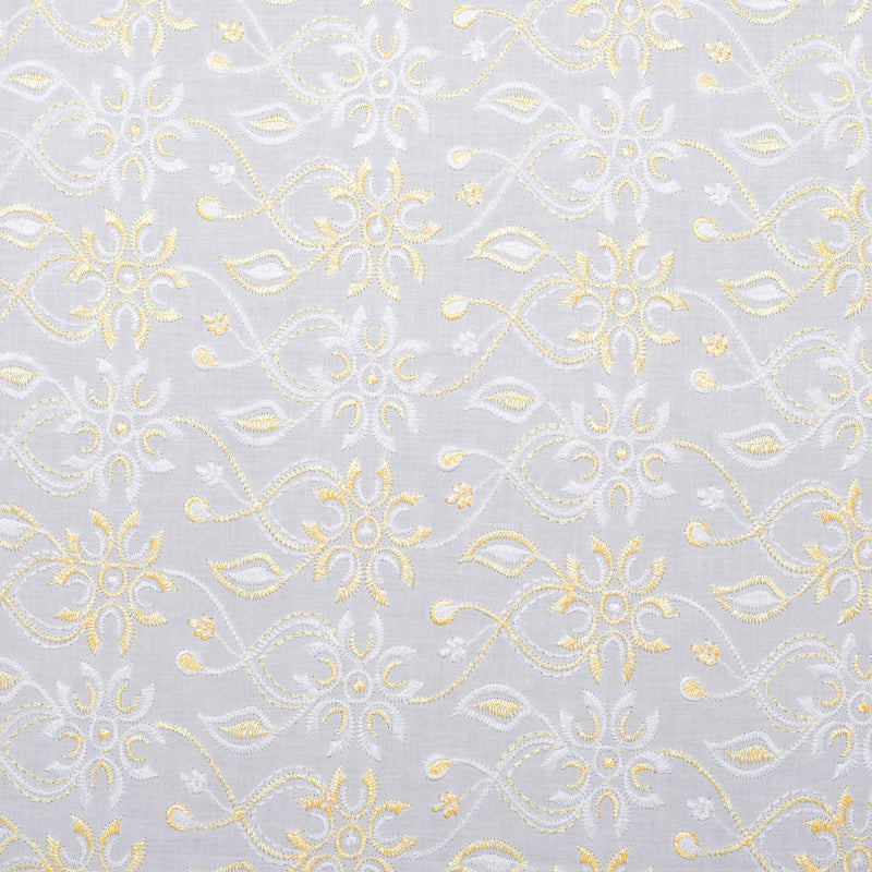 Prius Multi Yellow Scallop Hakoba Fabric