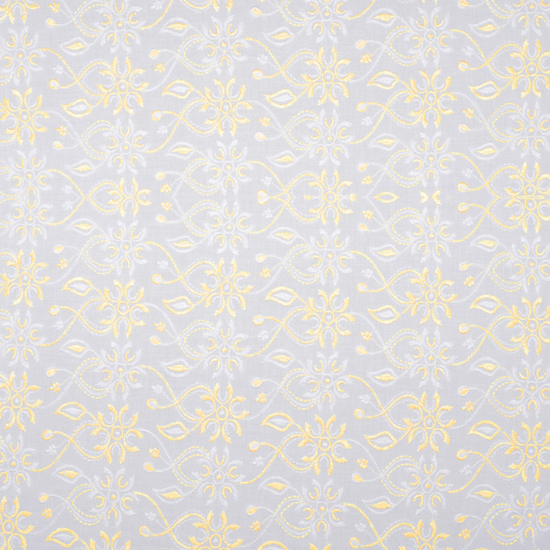 Prius Multi Yellow Scallop Hakoba Fabric