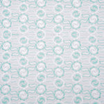 Qua Multi Green Scallop Hakoba Fabric