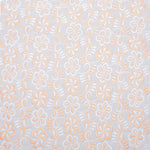 Raha Multi Peach Scallop Hakoba Fabric