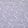 Grey Booti Tiny Floral Print Hakoba Fabric