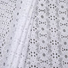 White Premium Cotton Schiffli Fabric