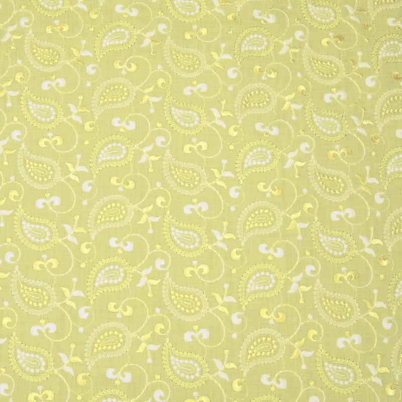 Yellow Dual Tone Diamond Hakoba Fabric