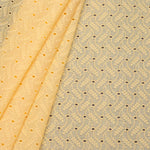 Yellow Fern Hakoba Fabric