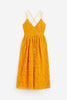 yellow lace dress Hakoba