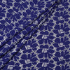 Blue Jaal Embroidered Georgette Fabric