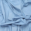 Blue Polka Dots Print Fabric