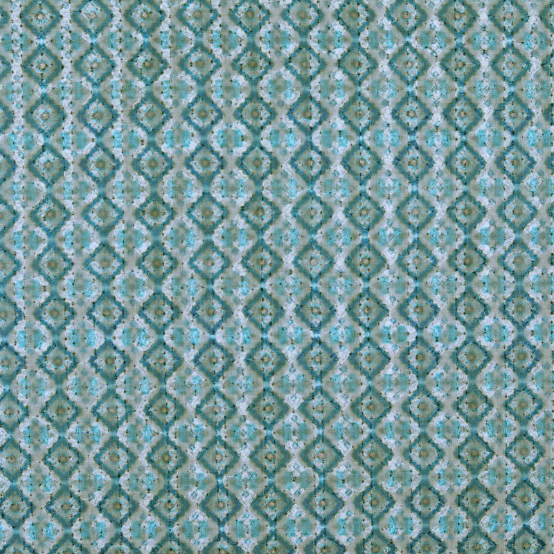 Blue Print Hakoba Fabric