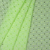 Green Dot Cotton Hakoba Fabric