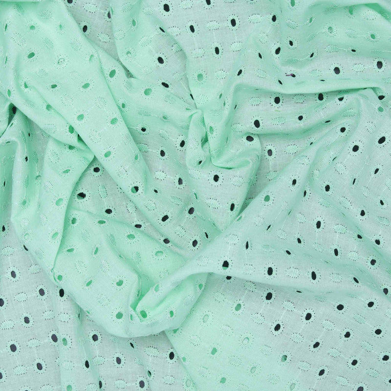 Green Drop Cotton Hakoba Fabric