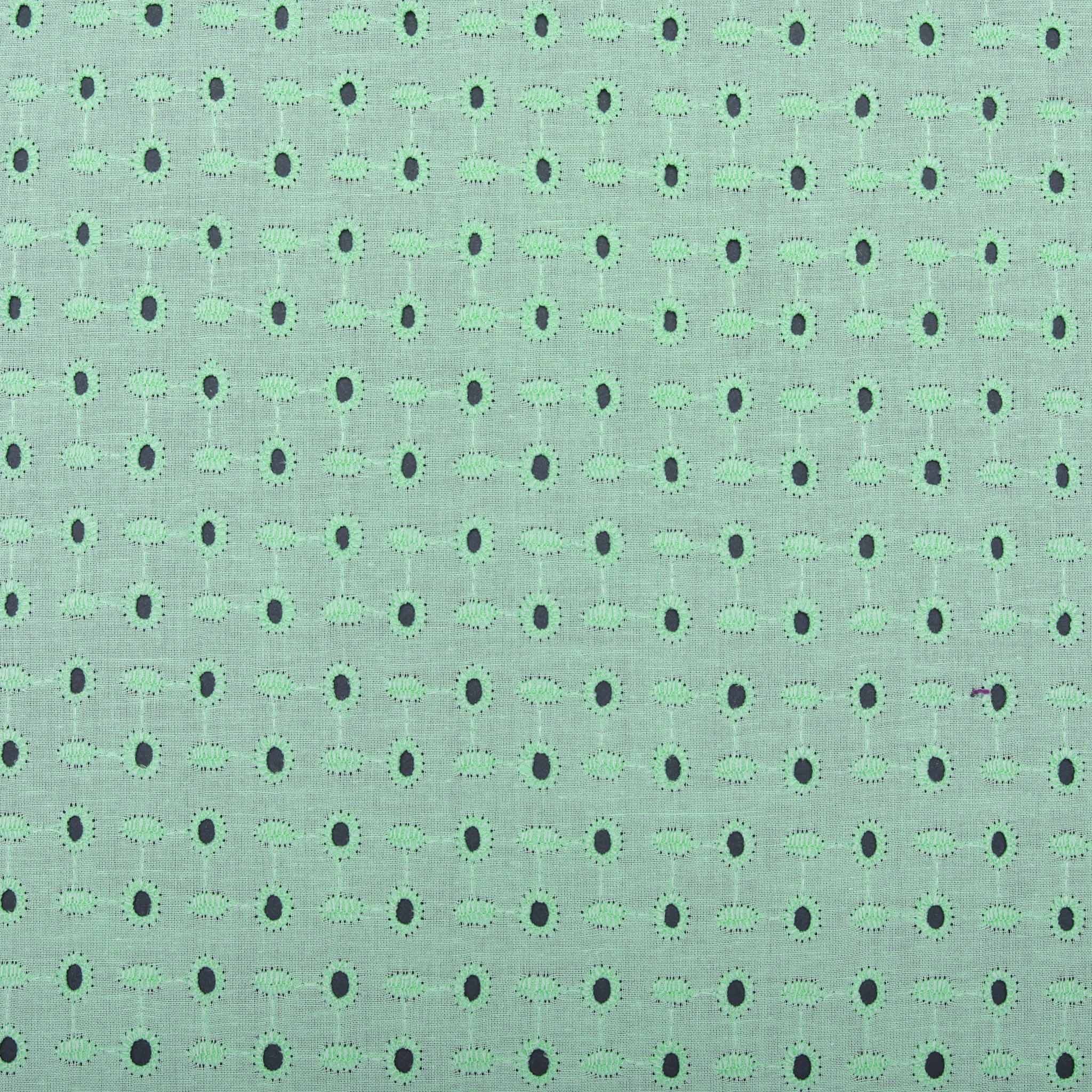 Green Drop Cotton Hakoba Fabric
