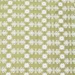Green Hex Embroidered Chanderi Fabric