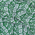Green Square Cotton Hakoba Fabric