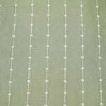 Green Stripes Voile Hakoba Fabric