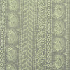 Hakoba Green Georgette Embroidered Fabric