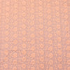 Hakoba Peach Floral Embroidered Fabric