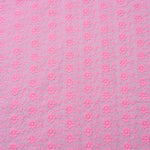 Hakoba Pink Floral Embroidered Fabric