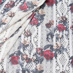 La Vie En Rose Blush Braided Fabric