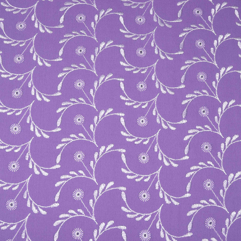 Lavender Petal Georgette Hakoba Fabric