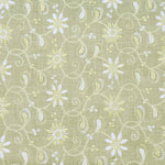 Lemon Dual Tone Flea Hakoba Fabric