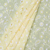 Lemon  Dual Tone Pea Hakoba Fabric