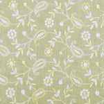 Lemon  Dual Tone Pea Hakoba Fabric