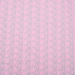 Pink Bloom Embroidered Premium Cotton Fabric