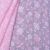 Pink Dual Tone Raga Hakoba Fabric