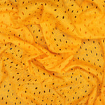 Yellow Booti Cotton Hakoba Fabric